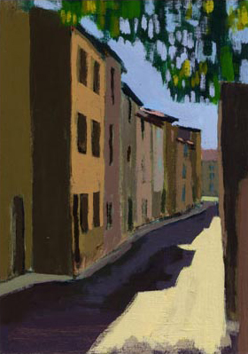 Painting of Rue Masbourget