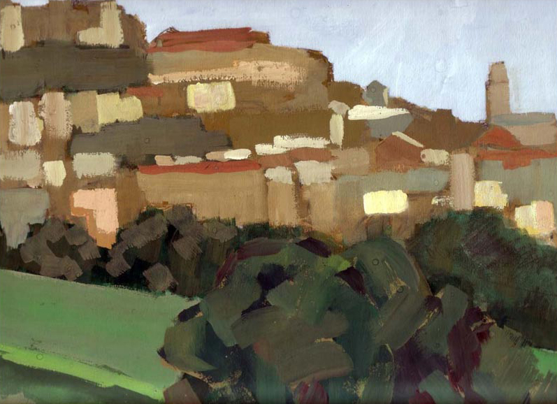 Painting of Caltagirone