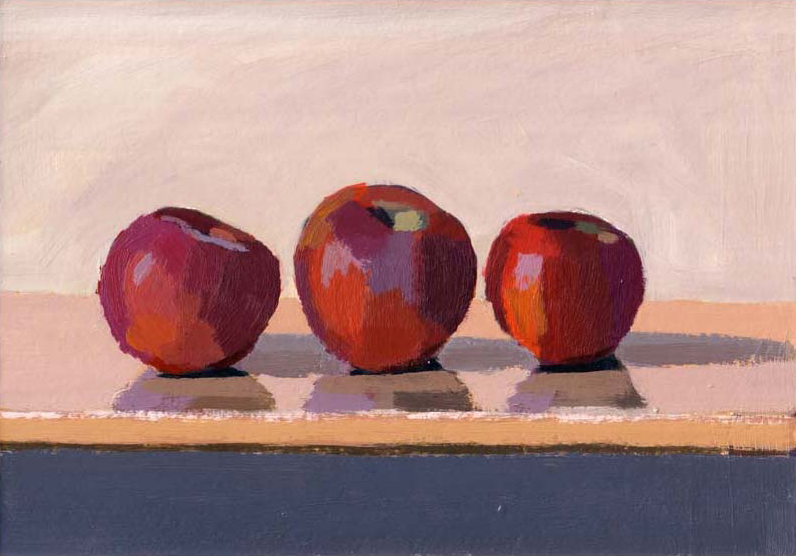 Three apples