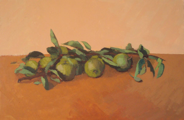 Still life: Summer apples